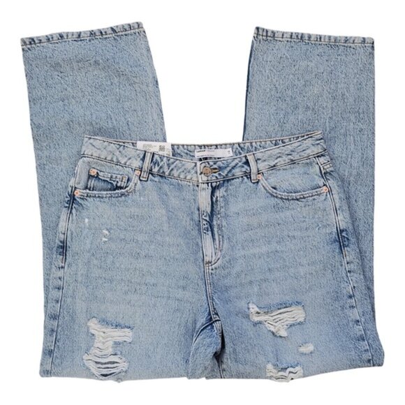 Garage 90s Straight jeans 'Everett Wash' light blue size 31 NWT - Picture 13 of 14